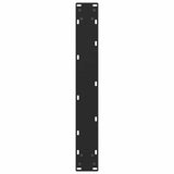 Bar Table Legs Black 2 pcs 60x cm Steel 4013332