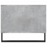 ZNTS Coffee Table Concrete Grey 102x50x40 cm Engineered Wood 829328