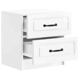 Bedside Cabinet High Gloss White 43 x 34.5 x 44.5 cm 895683