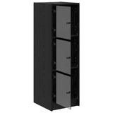 Highboard Black Oak 35 x 37 x 109 cm Engineered Wood 882894
