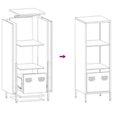 Highboard Pink 35x39x103.5 cm Steel 851377