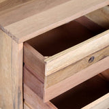 Bedside Cabinet Solid Reclaimed Wood 244234