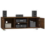TV Cabinet Brown Oak 120x40.5x35 cm Engineered Wood 342621