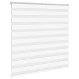 Zebra Blind White 150x100 cm Fabric Width 145.9 cm Polyester 4014739