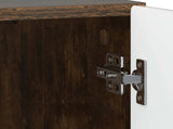 Bedside Cabinet 2 pcs Smoked Oak 43 x 34.5 x 47 cm 895726