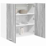 Hanging Cabinet Grey Sonoma 80 x 31 x 80 cm Engineered Wood 884287