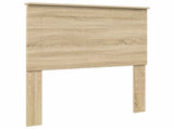 Bed Frame with Headboard Sonoma Oak 90 x 200 cm Solid Pine Wood 3409410