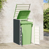Wheelie Bin Storage for Single Bin Anthracite 72x81x115 cm Steel 4006173