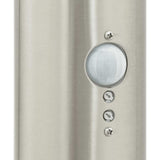 Bollard Lights with Sensor&Outlet 3 pcs 80 cm Stainless Steel IP44 4006108