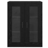 Sideboard Black Oak 69.5 x 34 x 90 cm Engineered Wood 879603