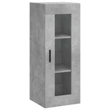Highboard Concrete Grey 34,5x34x180 cm Engineered Wood 3199189