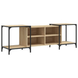 TV Cabinet Sonoma Oak 153x37x50 cm Engineered Wood 837603