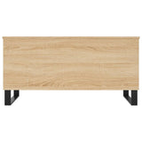 ZNTS Coffee Table Sonoma Oak 90x44.5x45 cm Engineered Wood 830983