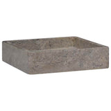 Sink Grey 40x40x10 cm Marble 149170