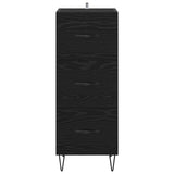 Sideboard Black oak 34 x 34.5 x 90 cm Engineered wood 881551