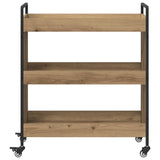 Kitchen Trolley Artisan Oak 70 x 30 x 82 cm Engineered Wood 879625