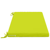 2-Piece Bench Cushions SOEST 2 pcs 100% Polyester Bright Green 949341