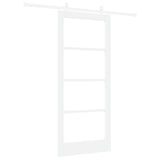 Sliding Door Manual White 86 x 198.5 cm Wood and metal 3332228