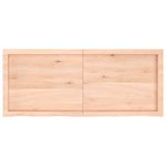 Bathroom Countertop 120x50x cm Untreated Solid Wood 3156046