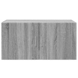 Wall Cabinet Grey Sonoma 80x42.5x40 cm Engineered Wood 846129