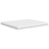 Foam Mattress Medium Soft 200x200 cm 373055