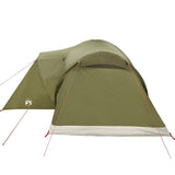 Family Tent Dome 6-Person Olive Green Waterproof 4009470