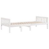 Children's Bed without Mattress White 90x200 cm Solid Wood Pine 855028