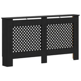 Radiator Cover Black 152x19x81.5 cm MDF 288195