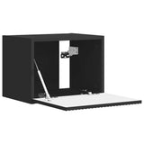 TV Wall Cabinet Black 39 x 31 x 29.5 cm Engineered Wood 892171
