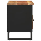 TV Cabinet 80x33x46 cm Solid Wood Acacia and Engineered Wood 351975