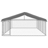 Outdoor Dog Kennel with Roof 600x300x150 cm 171502