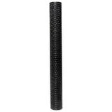 Balcony Screen Black 500x80 cm Poly Rattan 156301