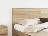 Headboard with Headboard Sonoma Oak 160 cm Engineered wood 887739