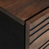 Bedside Cabinet Walnut 50 x 33 x 62 cm Solid Acacia wood 4018017