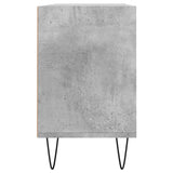 TV Cabinet Concrete Grey 103.5x30x50 cm Engineered Wood 826992