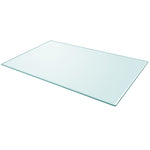 Table Top Tempered Glass Rectangular 1000x620 mm 243633