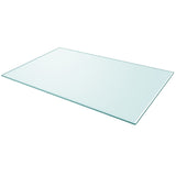Table Top Tempered Glass Rectangular 1000x620 mm 243633