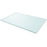 Table Top Tempered Glass Rectangular 1000x620 mm 243633