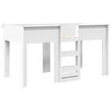 Bunk Bed for Kids White 100 x 200 cm Engineered wood 3410499