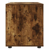 Storage Cabinet Smoked Oak 80 x 48 x 57 cm Engineered Wood 888822