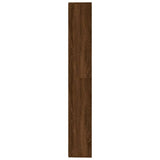 Book Cabinet Brown Oak 155x24x160 cm 815362