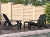 Garden Chair Anthracite High Density Polyethylene , Steel 3095705