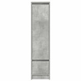 Highboard Concrete Grey 29.5x34x119.5 cm Engineered Wood 861655