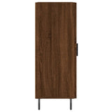 Sideboard Brown Oak 34.5x34x90 cm Engineered Wood 828563