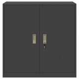 Storage Cabinet Black 90 x 40 x 90 cm Steel 891640