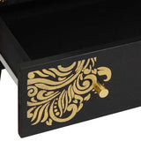 Highboard Black 60 x 33 x 100 cm Solid Mango Wood 4018838