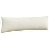 Sofa Pillows 2 pcs Cream 145 x 40 cm Corduroy Fabric 42013851