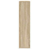 Bookcase Sonoma Oak 89x24x101.5 cm Engineered Wood 860402