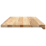 Window Sills 2 pcs Untreated 80x40x2 cm Solid Wood Oak 4009118