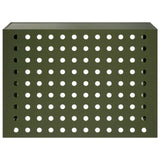 Air Conditioner Cover Olive Green 100 x 50 x 70 cm Steel 8014132